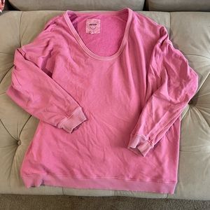 Aerie Pink Oversized Crewneck